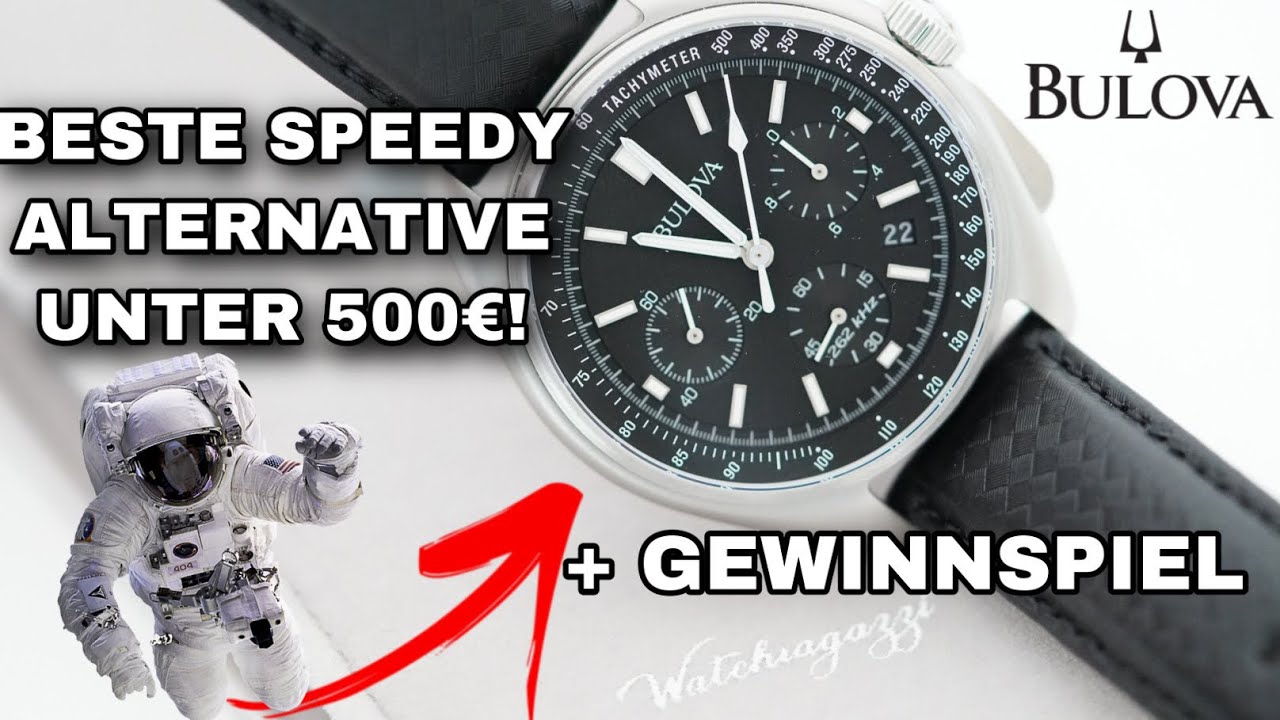 ICH KAUFE MIR EINE ASTRONAUTEN UHR! GEWINNSPIEL und Review der  BULOVA Lunar Pilot