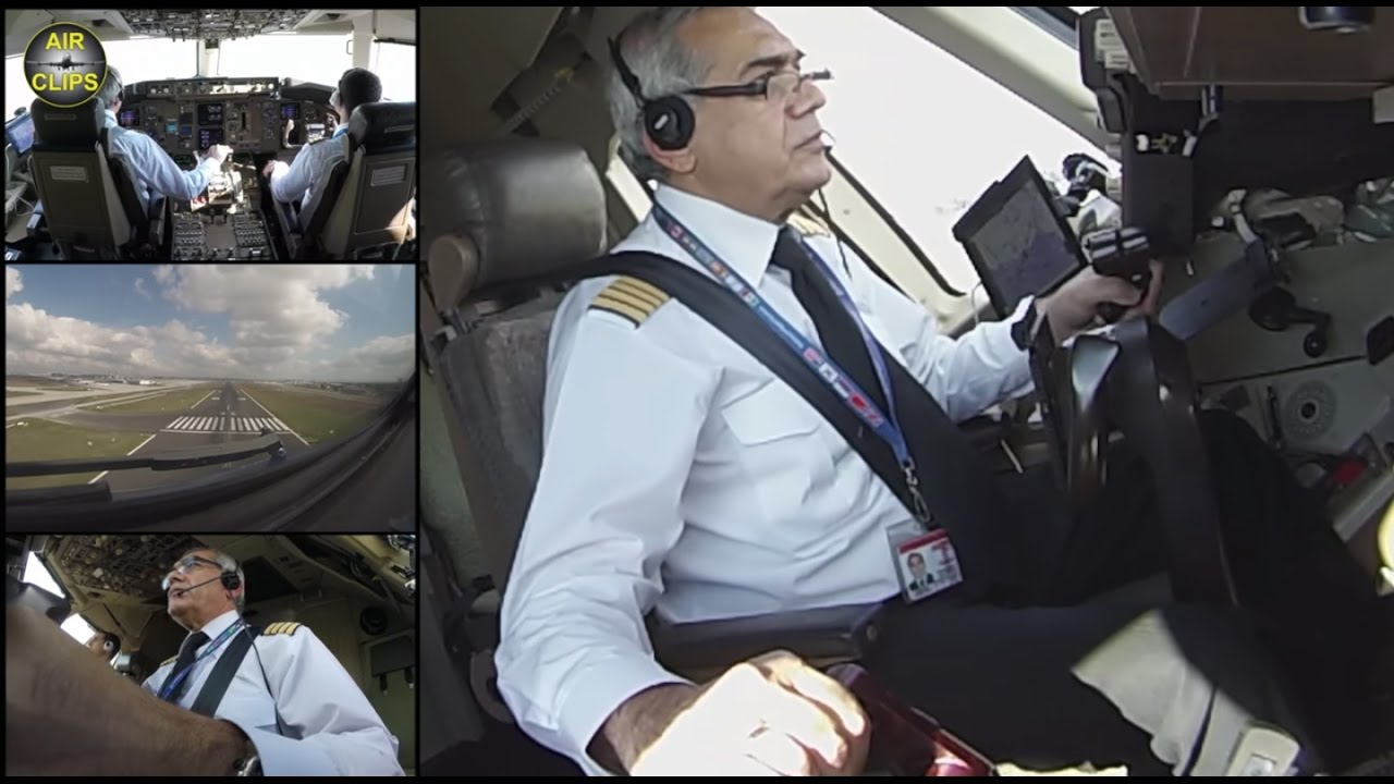 MUST SEE - B767: Captain Otello's perfect Istanbul Landing with powerful Reverse Thrust! [AirClips]