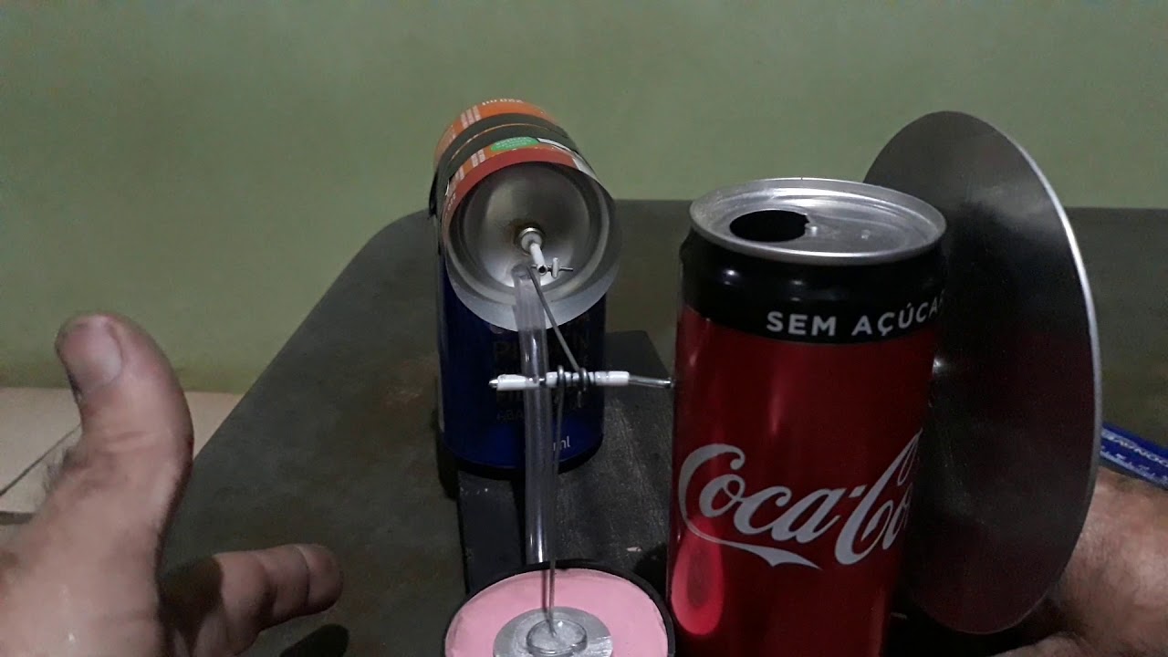 Motor stirling de latinha 2
