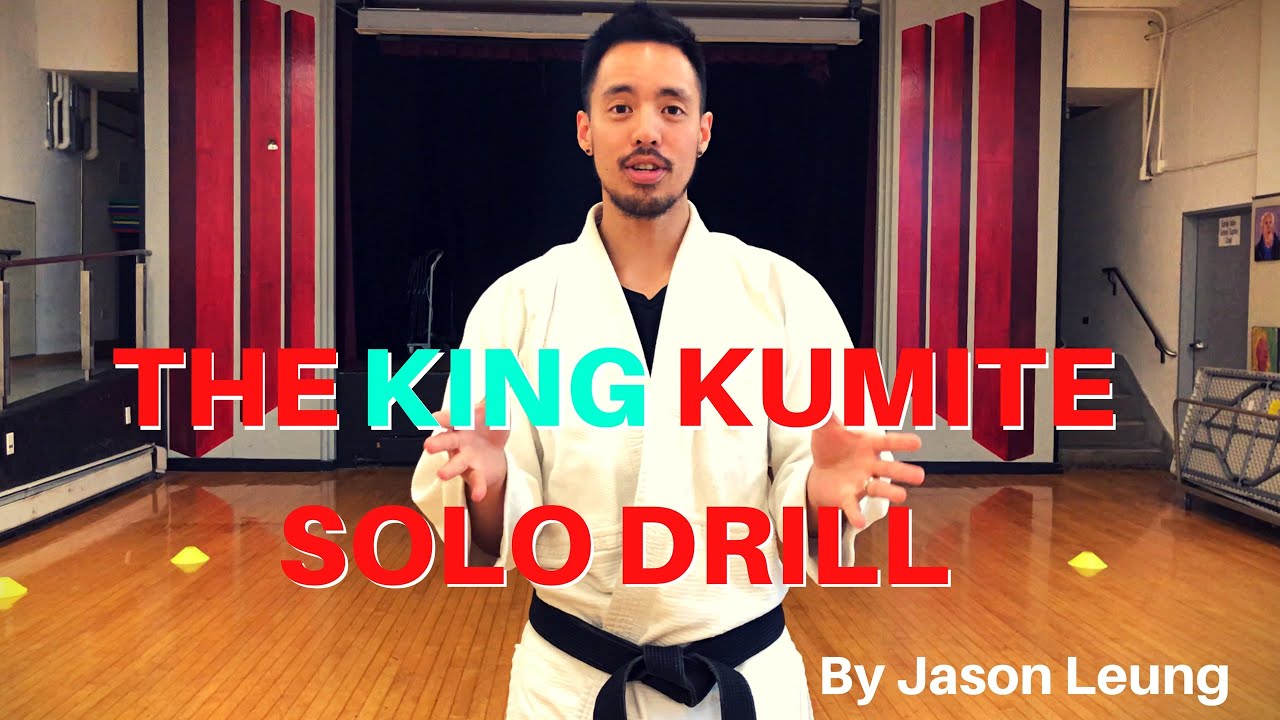 MY FAVORITE SOLO KARATE DRILL | KUMITE TRAINING
