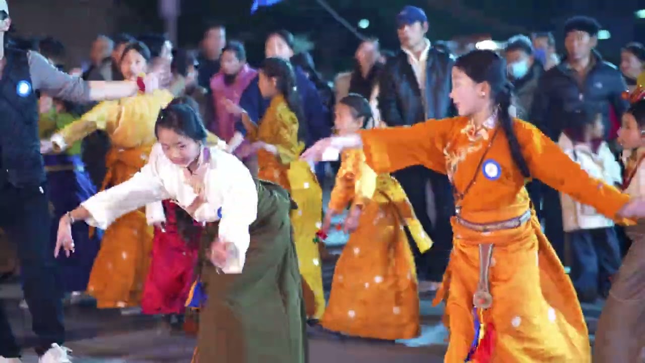 移动广场锅庄舞🌹Tibetan dance 💖  tibetan guozhuang dance💖tibetan song💖