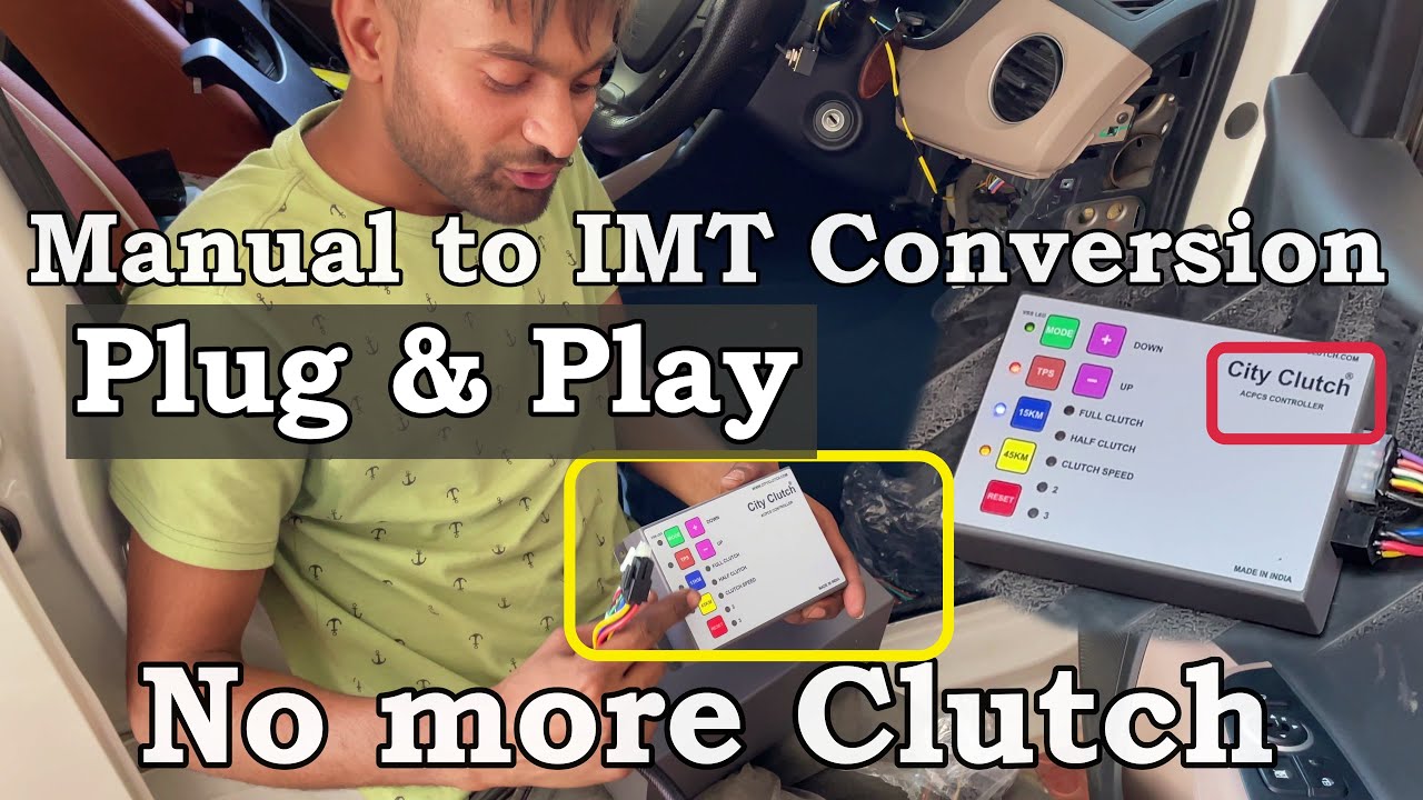 Convert any Car from Manual to IMT (Automatic)| Manual to Automatic Conversion | Clutch Free Drive
