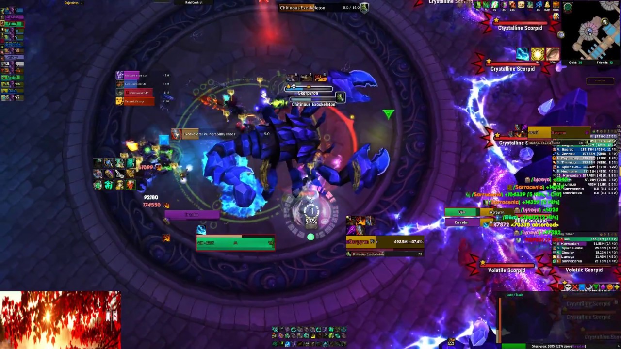 Nighthold HC Skorpyron Tank Guide Brewmaster - One Minute