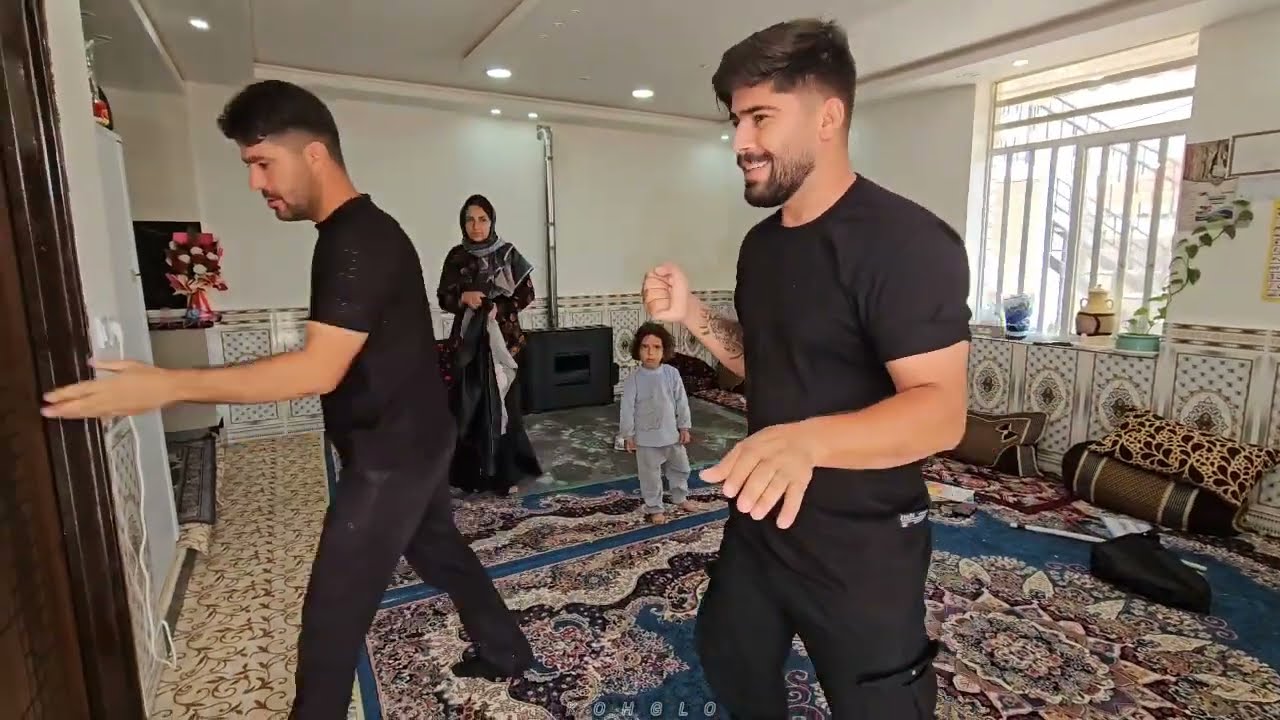 Building for Parents: Plumbing & Cleaning Day! 🛠️ Hamid & Saleh&rsquo;s Hard Work in the Village 🏠🚿🧼✨