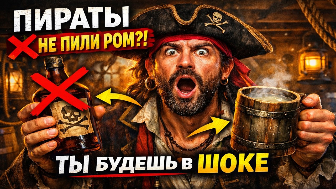 Вы удивитесь, что на самом деле пили пираты