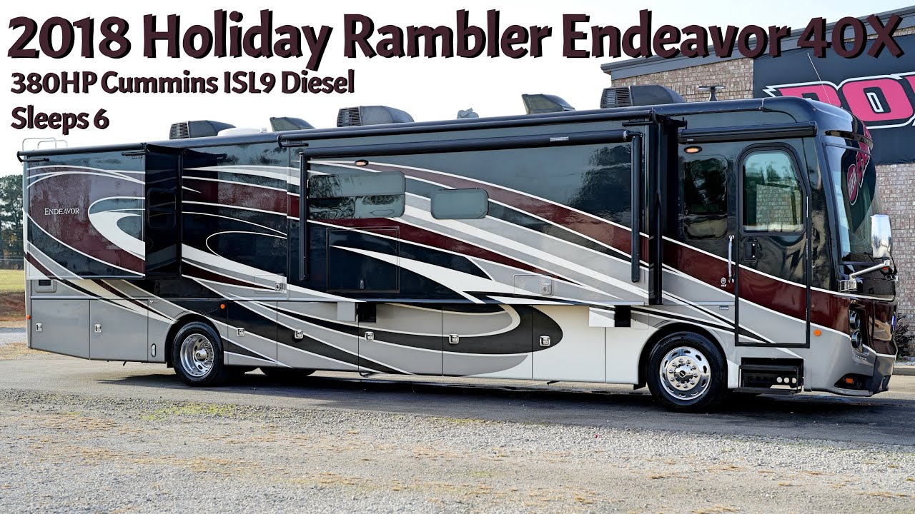 Автодом Holiday Rambler Endeavor 40X A Class 2018 года выпуска, с дизельным двигателем Cummins мо...