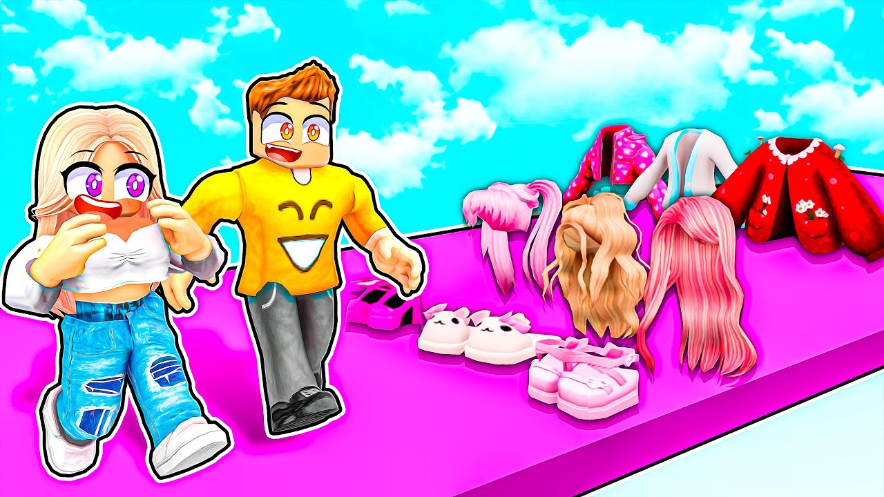 POKAZ MODY W LOSOWYCH RZECZACH z SMILESLOW w ROBLOX! XD (Catwalk Show)
