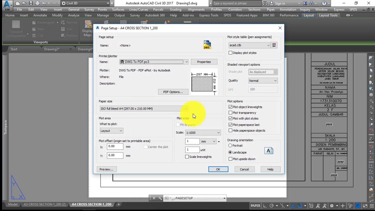 Tutorial Membuat Template AutoCAD Civil 3D