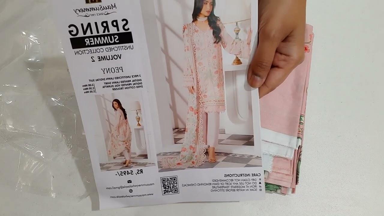 Mausummery vol 2 '26 fresh arrival lawn prints 1600 inr cont 9205335865