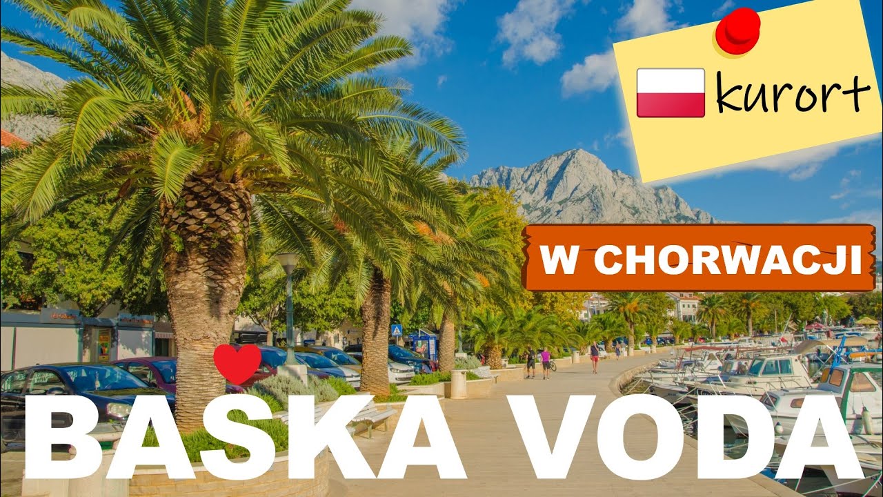 Baška Voda atrakcje, plaże, góry, palmy, odwiedzamy najbardziej polski kurort na Riwierze Makarskiej