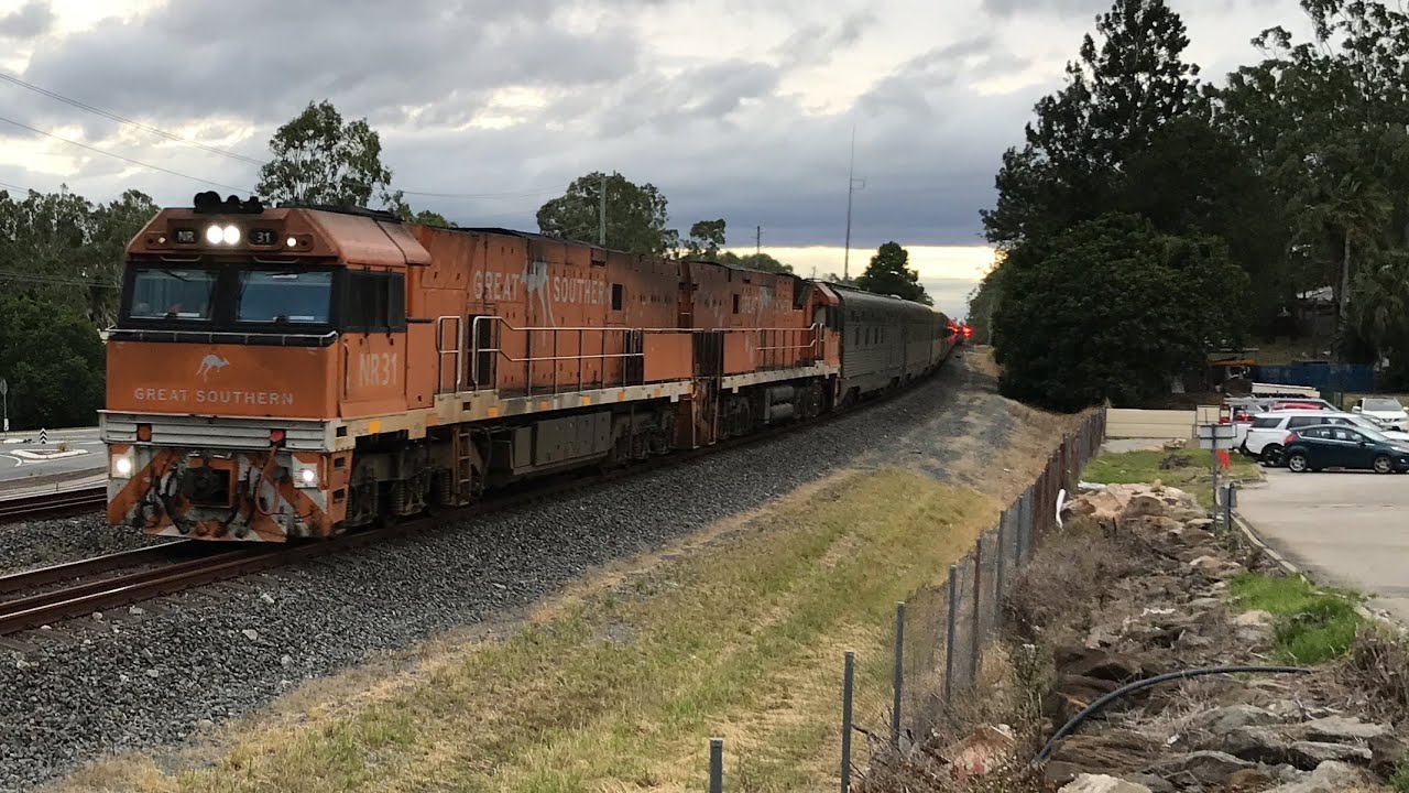 Journey Beyonds The Great Southern leads late running NR30/NR31 through Greenbank 2/2/26 week 9