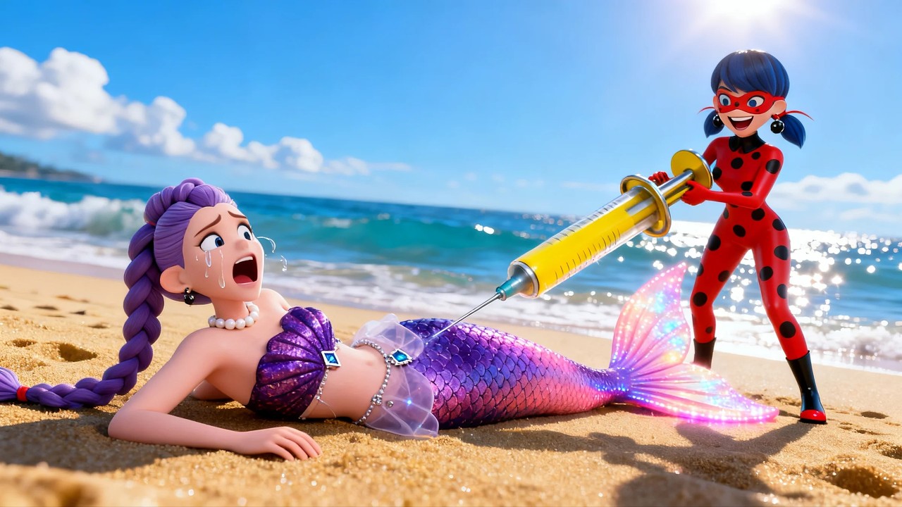Kpop Demon Hunters 💔 RUMI the Mermaid Poisoned! | LADYBUG’s Shocking Betrayal Revealed 😱