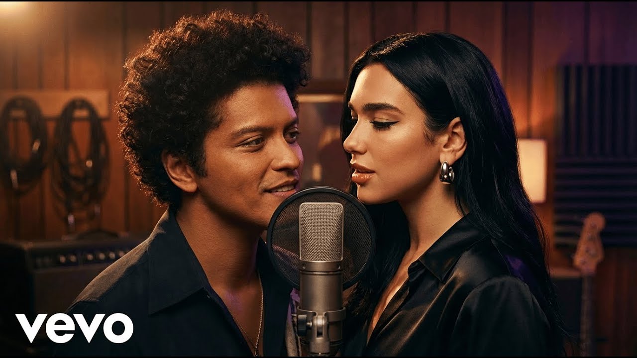 Bruno Mars ft Dua Lipa – I Fell Harder (Heartfelt Love Lyrics Video)