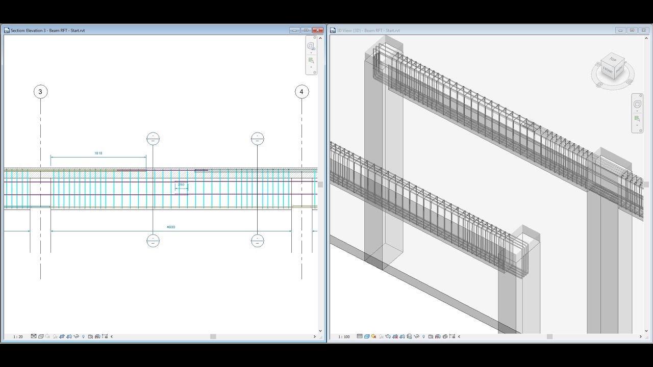 Automate Beams Reinforcement Using Dynamo