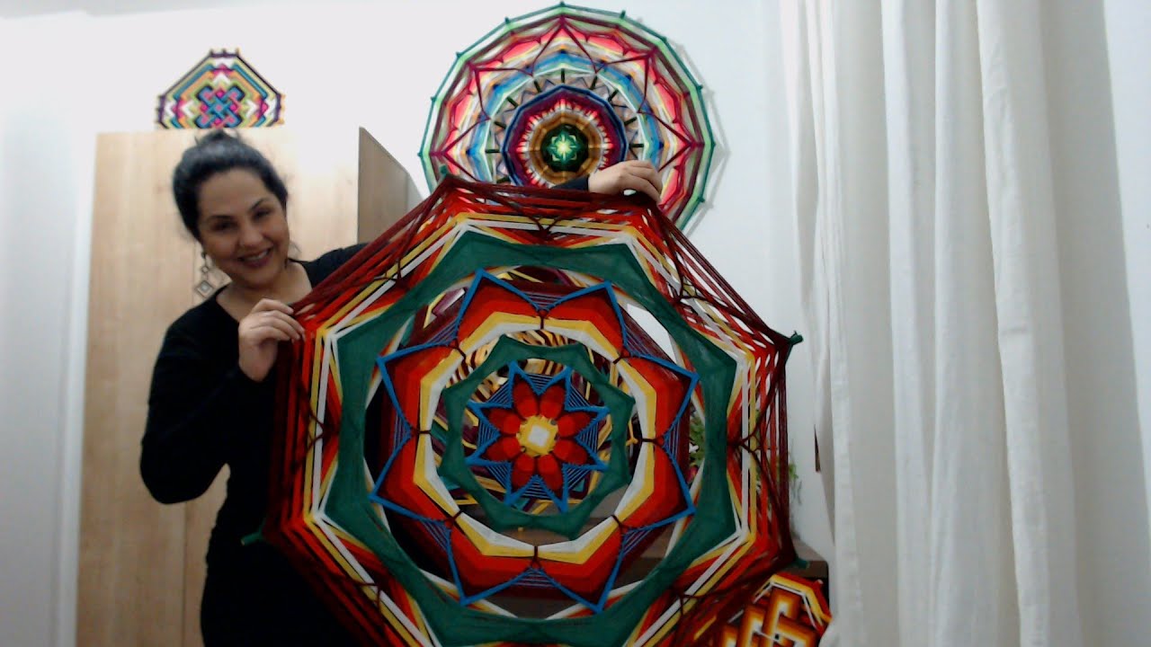 Estrutura Para Mandalas Gigantes   Parte II