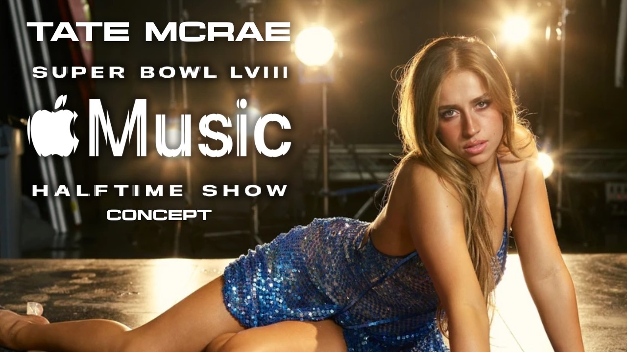 Tate McRae - Super Bowl Halftime Show (LIVE STUDIO CONCEPT)