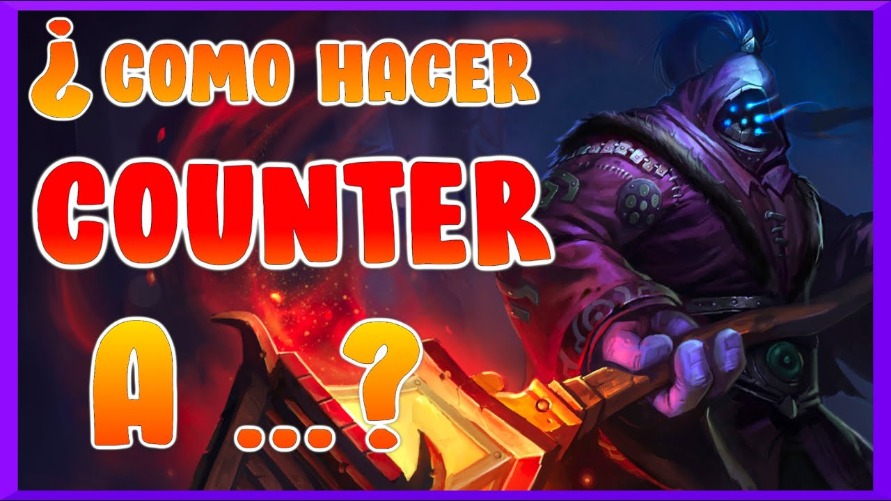 COMO hacer COUNTER a JAX (CAMPEONES, OBJETOS Y M&Aacute;S) | S12