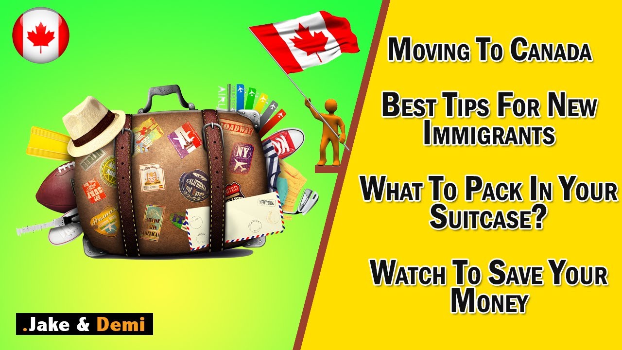 What To Pack In Your Suitcase When Moving To Canada? | Packing For Canada | Life In Canada