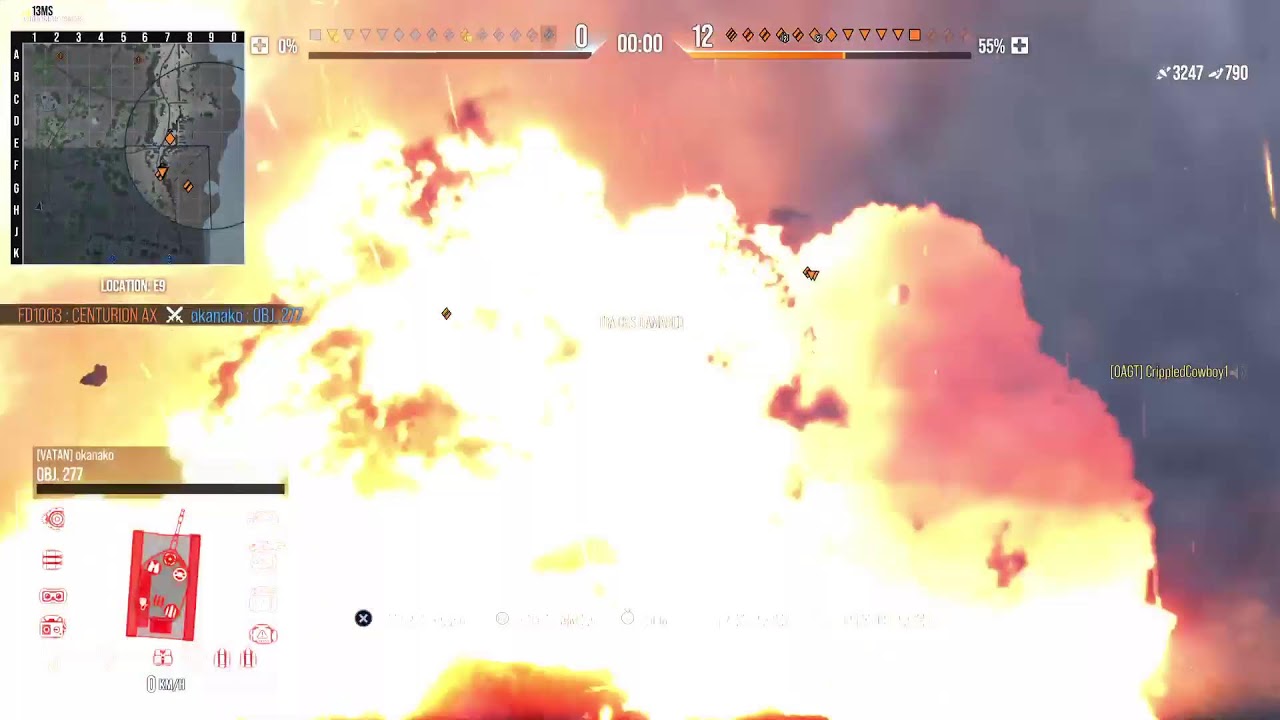 World of Tanks: Live at 12-Dead by 5 past with the CrippledCowboy