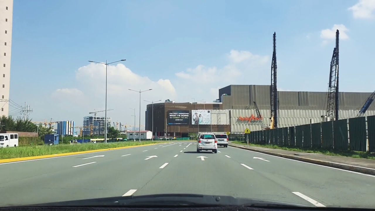 WOW ! AYALA MALLS MANILA BAY BIGGEST MALL GANDA ! | ROAD WIDENING ALONG PASAY CITY TOUR