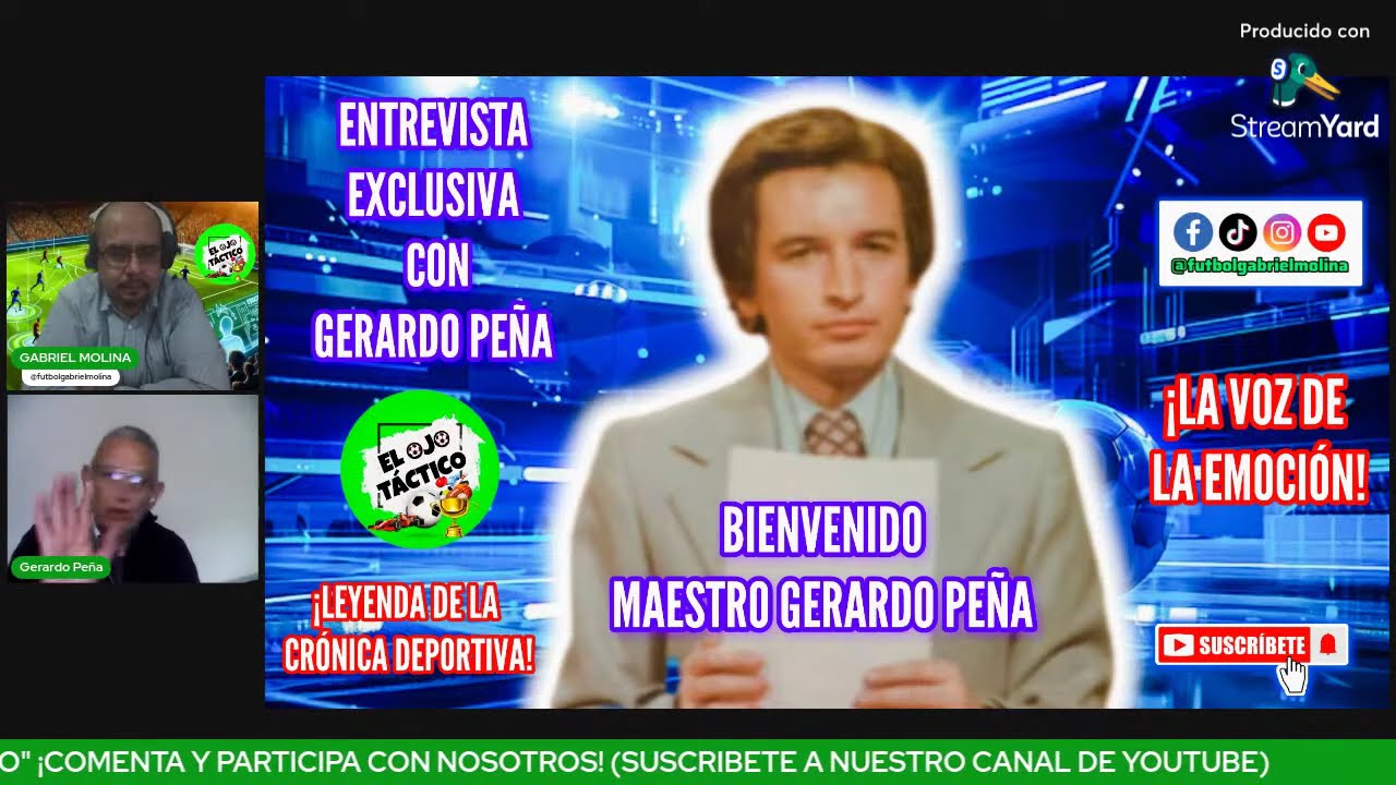 ENTREVISTA A GERARDO PEÑA 