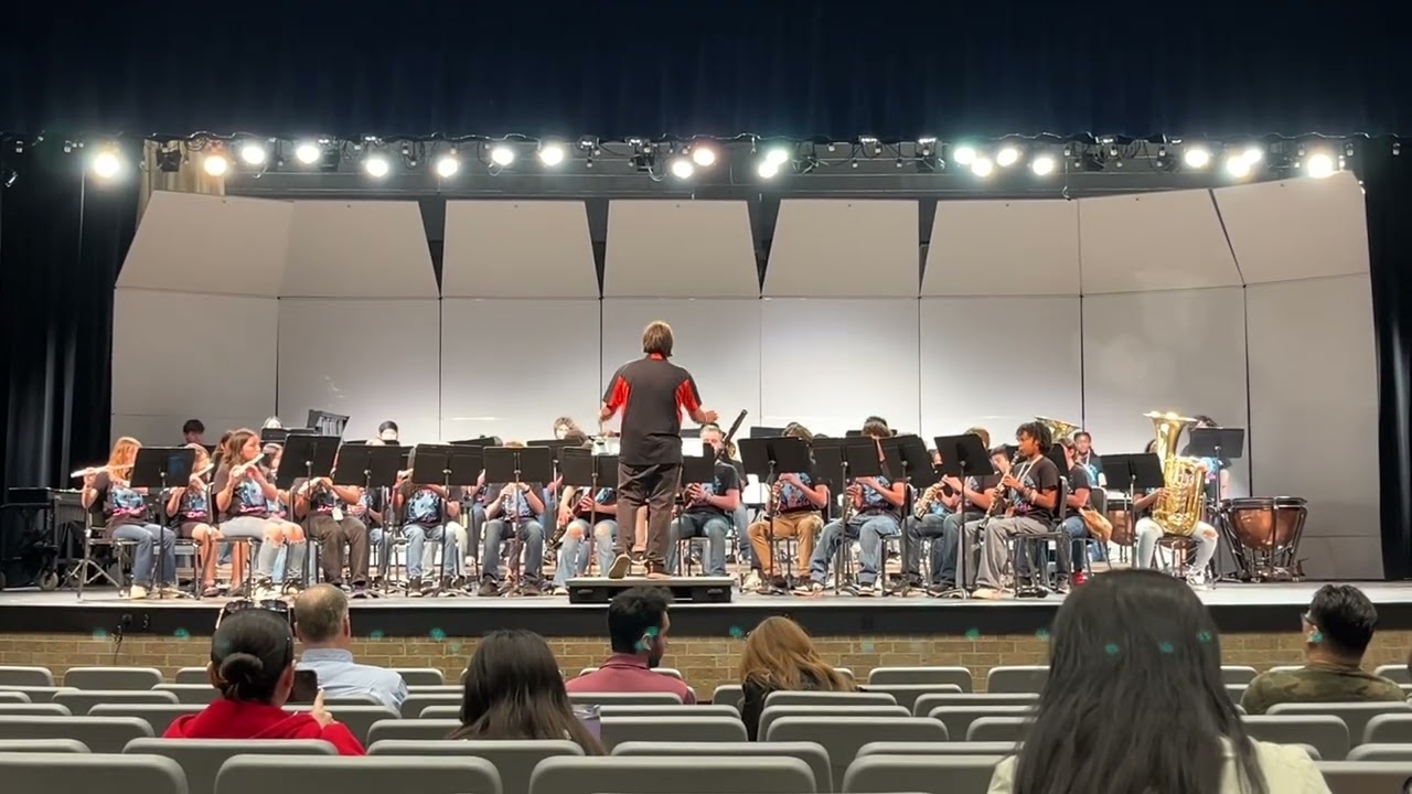 Marzo Zingaro by Randall Standridge  Bleyl Middle School Band Performance 3/7/24