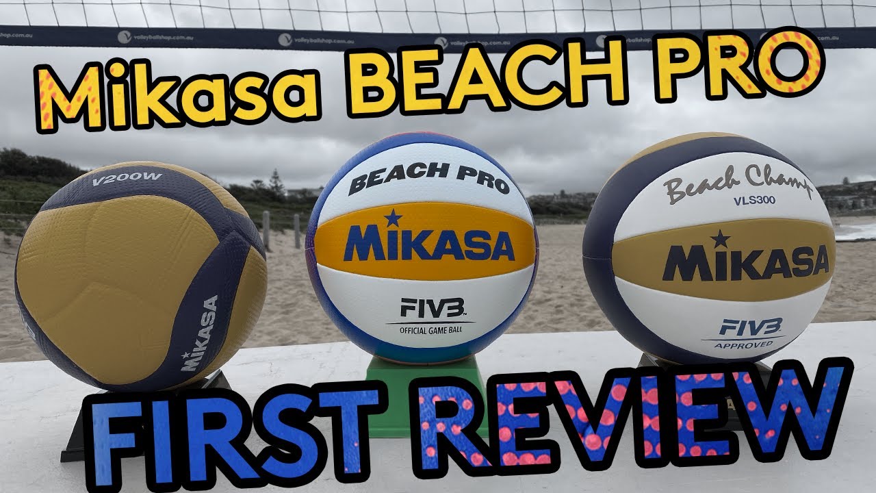 New Mikasa Beach Pro Volleyball Review