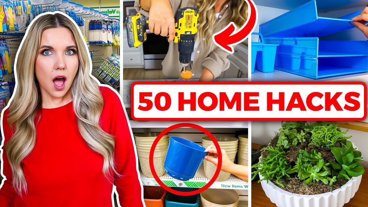 50 домашних хитростей, которые вам нужно знать СЕЙЧАС!