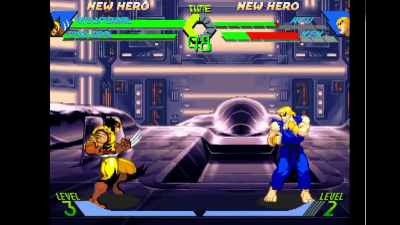 Tutorial X Mem vs Street fighter [wolverine]