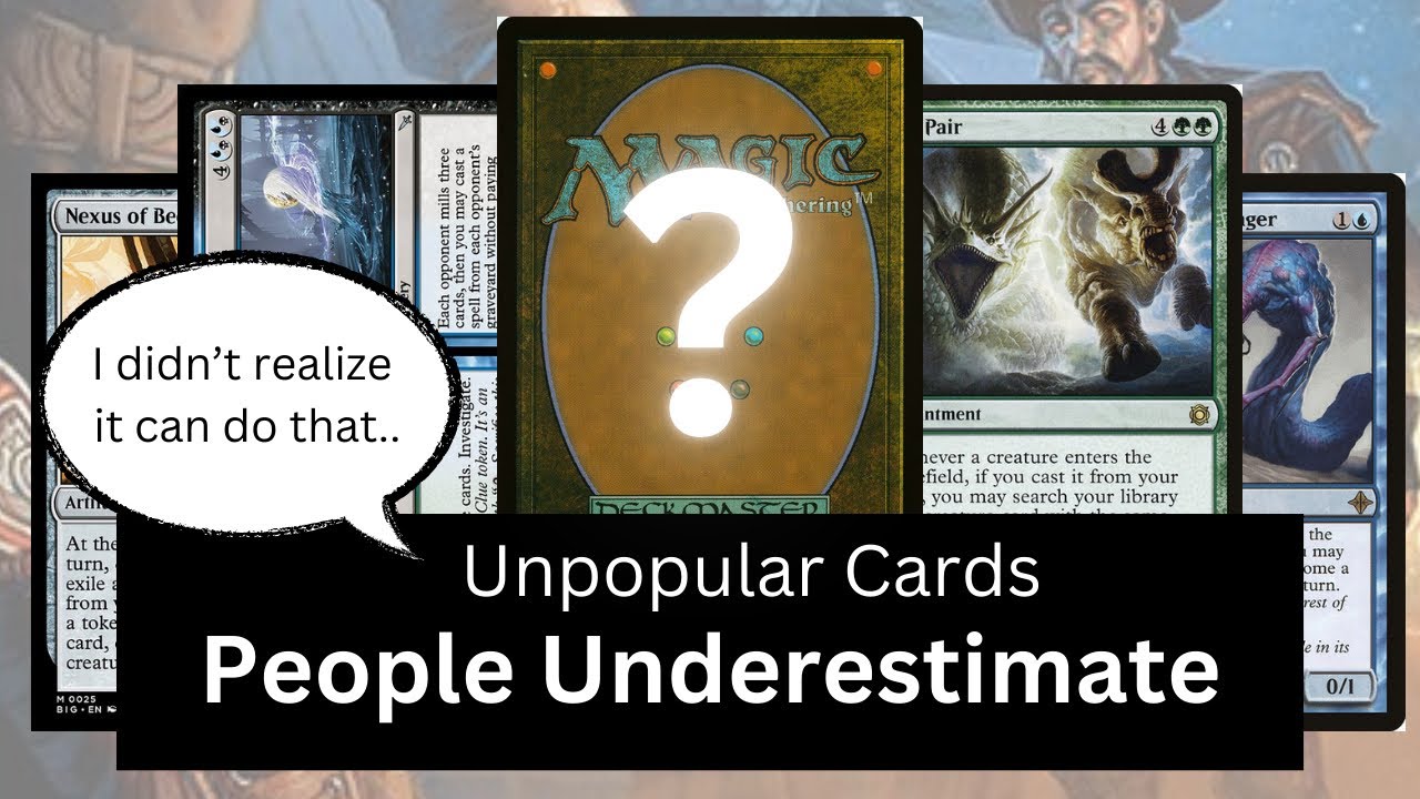 7 more unpopular cards winning me games!