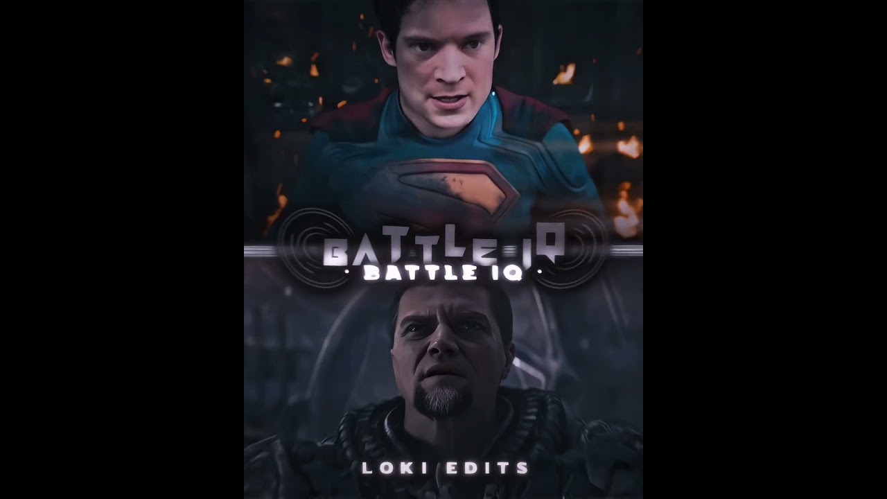 SUPERMAN DCU VS GENERAL ZOD DCEU