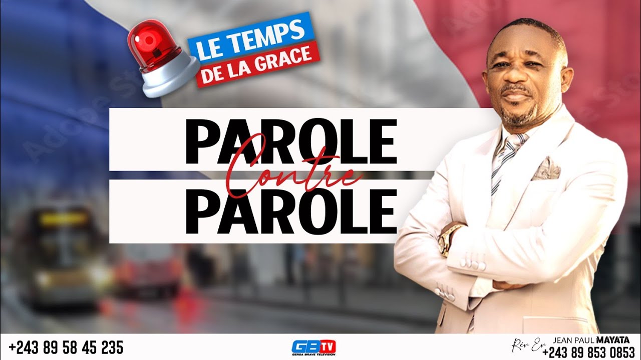 🛑 PAROLE CONTRE PAROLE AVEC PASTEUR DE LA FOI UNE PRÉDICATION PROFONDE POUR L'ÉDIFICATION 