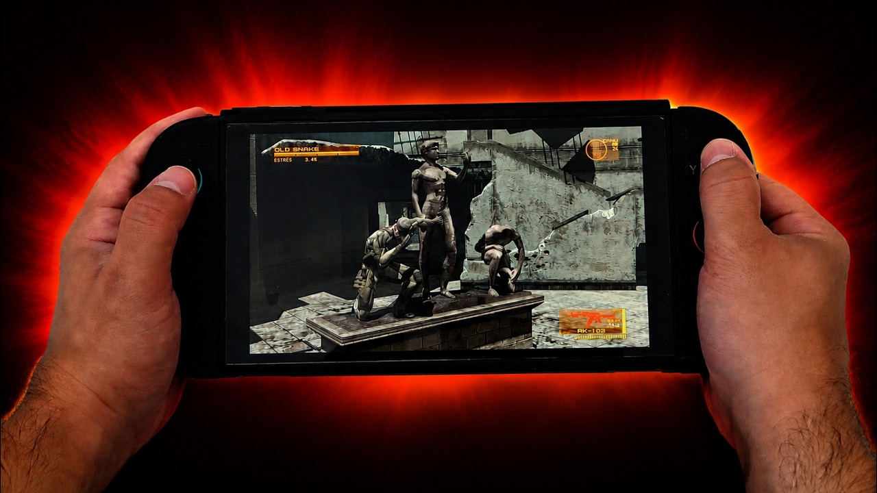 Metal Gear Solid 4 | Switch 2 Docked & Handheld Gameplay