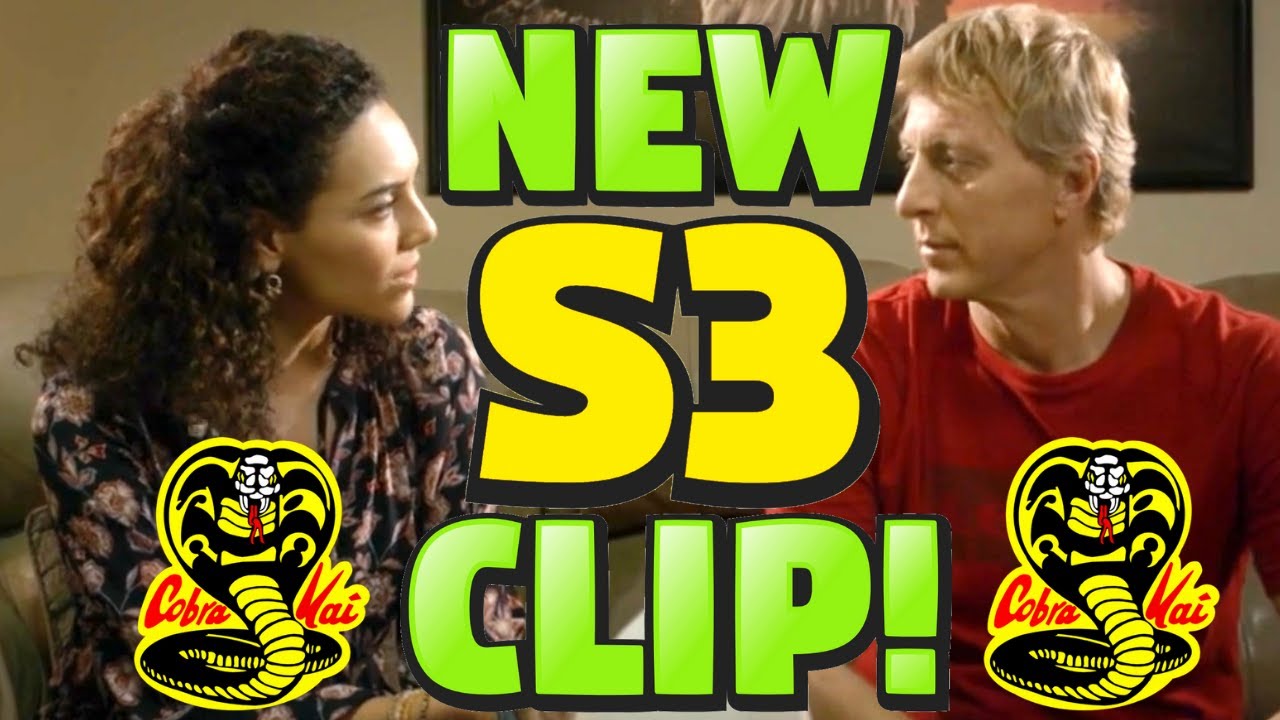 COBRA KAI SEASON 3 NEW CLIP!! (JOHNNY & CARMEN)