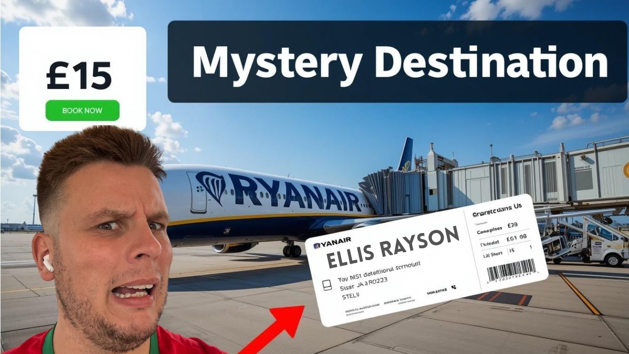 I BOOKED The CHEAPEST Flight OUT Of The UK!