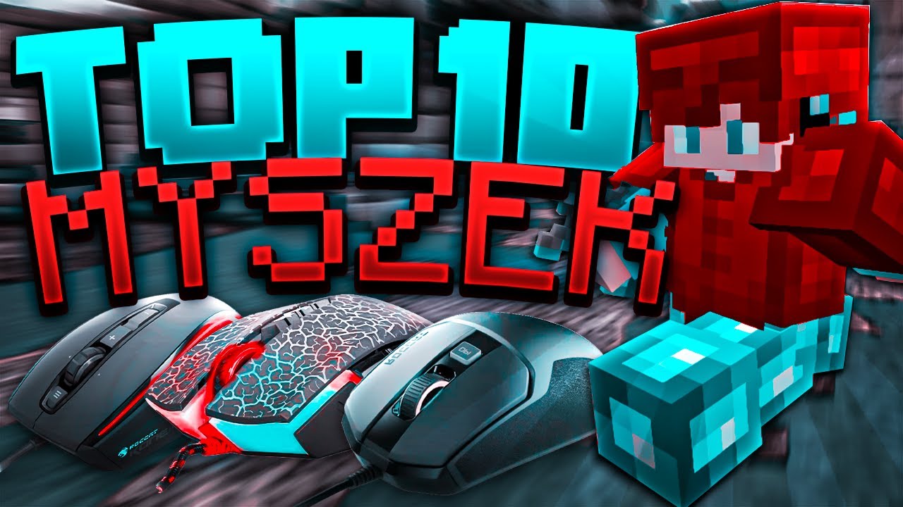 TOP 10 NAJLEPSZYCH MYSZEK DO DRAG CLICKA !