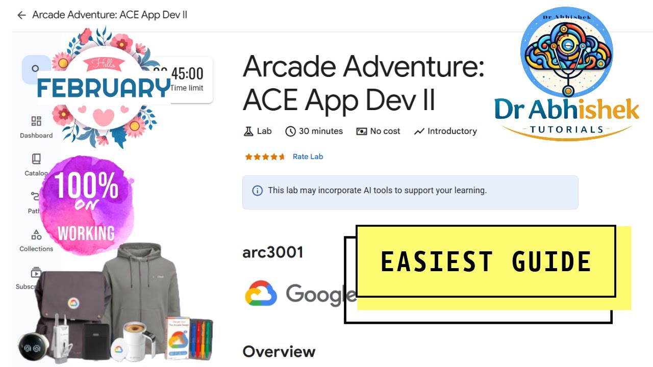 Arcade Adventure: ACE App Dev II | Февраль 2026 | #arc3001 #qwiklabsarcade2026