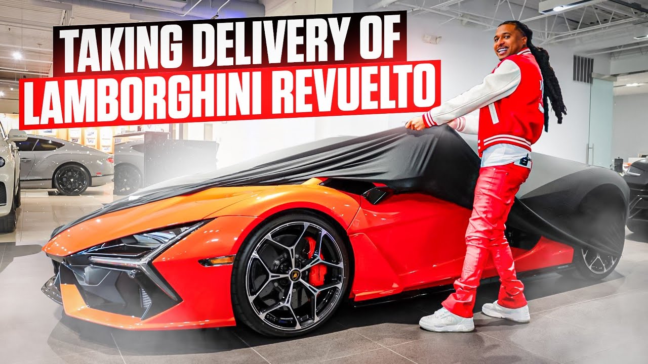 TAKING DELIVERY OF MY 9TH LAMBORGHINI FINALLY GOT MY REVUELTO