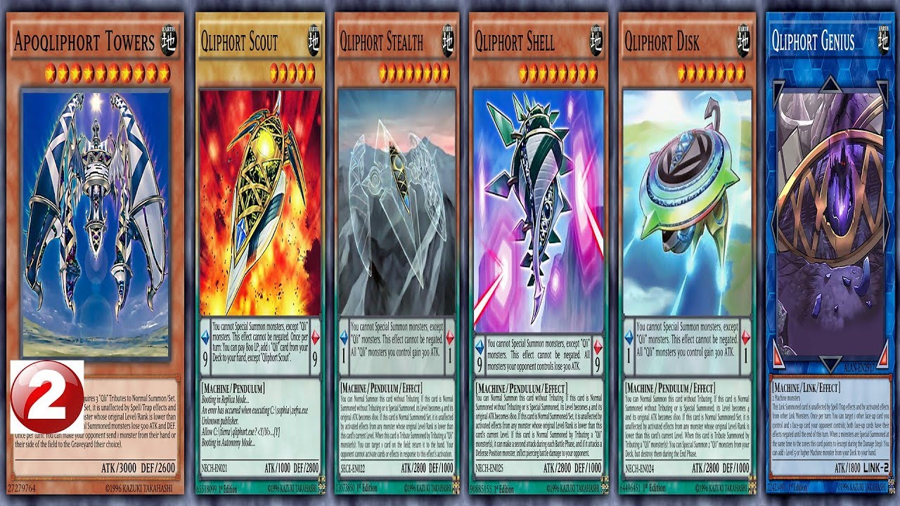 YGOPRO Qliphort Genius Deck Apoqliphort Towers OTK