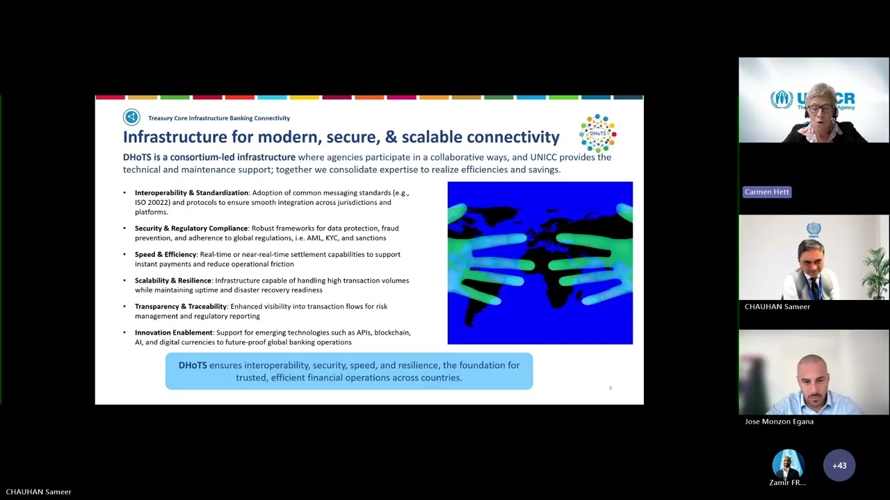 UNSDG Global Shared Service – UN Digital Hub for Treasury Solutions – by UNHCR & UNICC