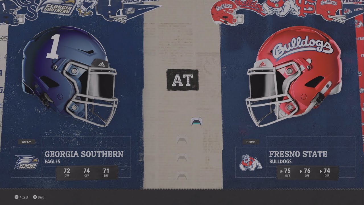 2025 Week 1 - Georgia Southern @ Fresno State