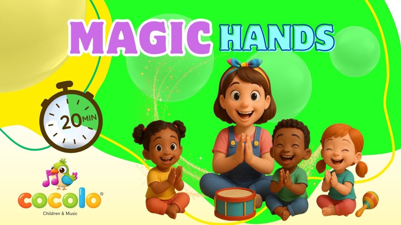 Clap Your Hands Song! | Hand Movements for Kids | Cocoló Kids Songs & Music