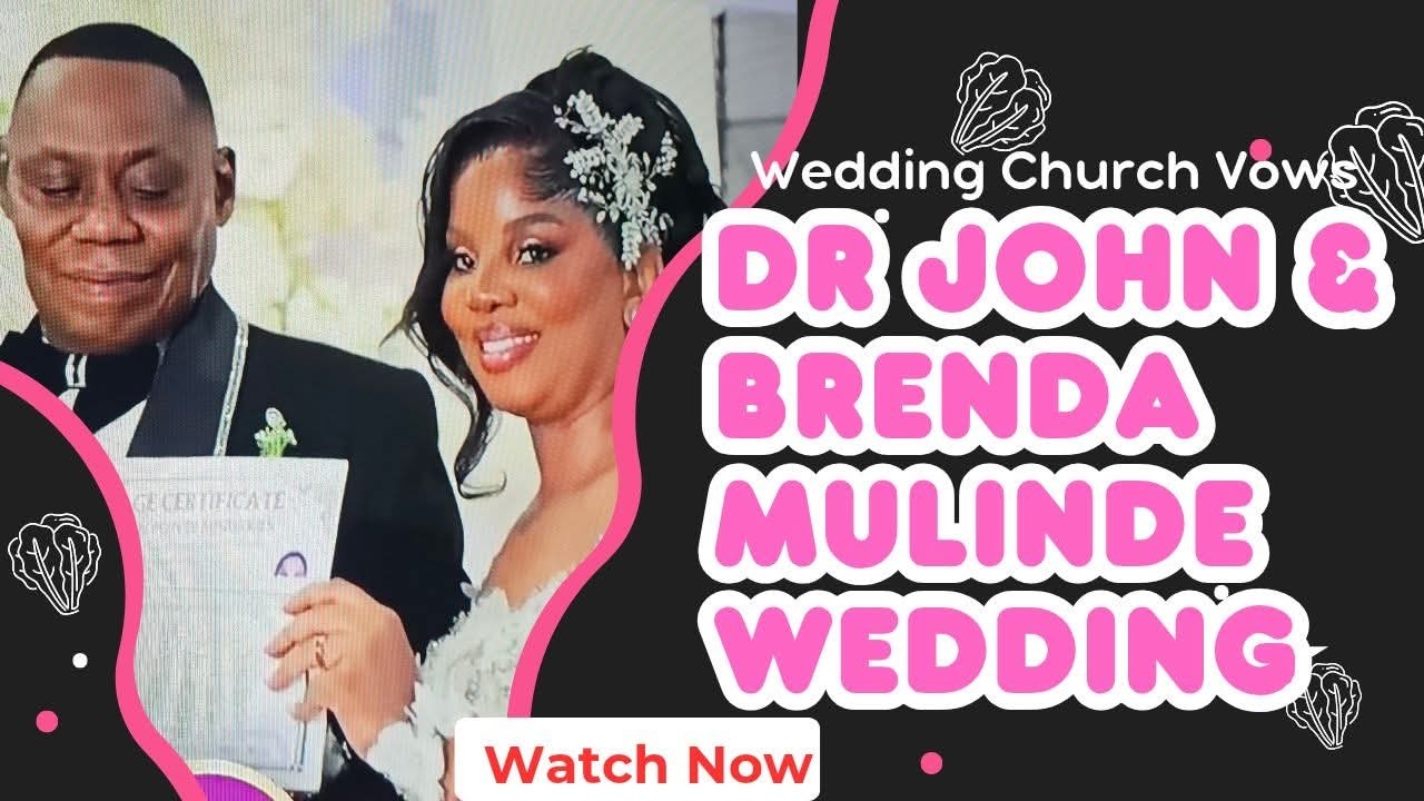 Vows: Dr. Ap. John Mulinde and Wife Brenda Kwizerwa