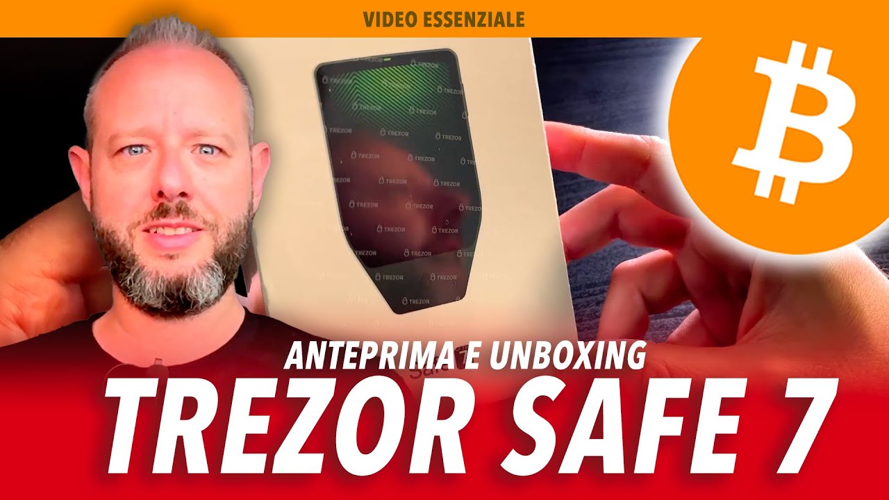 Trezor Safe 7: Anteprima e Unboxing. Quali Vere Novità?
