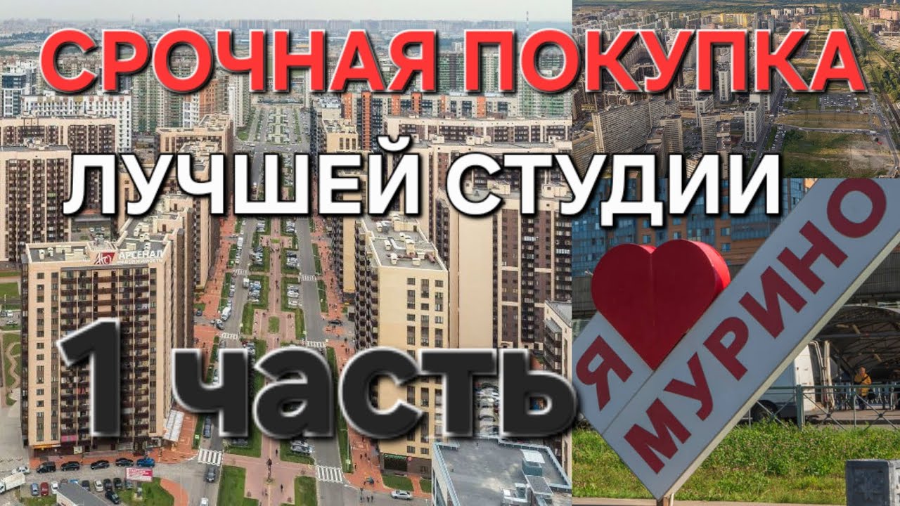 Мурино/метро Девяткино. Выбираем лучшую квартиру.