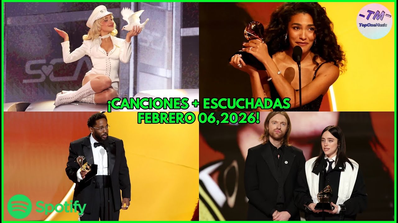Spotify Top 200 Global 🌎 | Canciones Más Escuchadas del Mundo (Febrero 6, 2026) 🔥