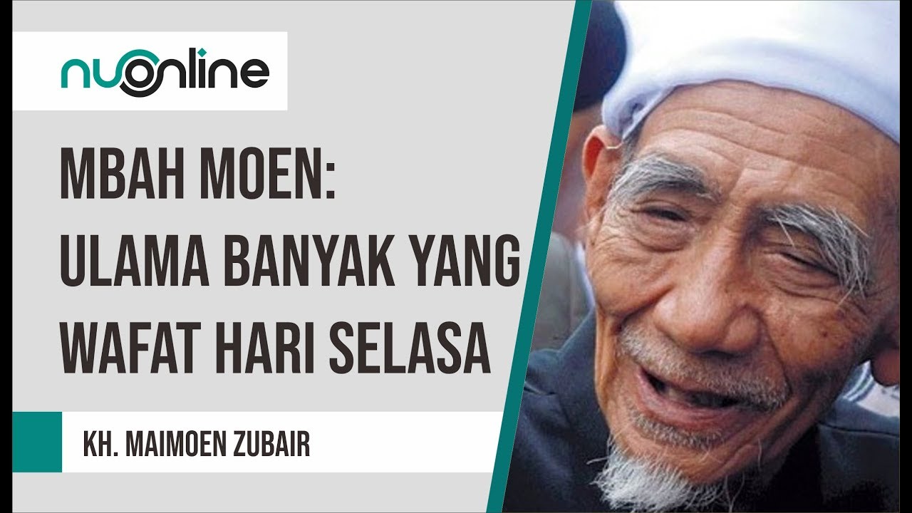 Ceramah KH. Maimun Zubair Sebelum Wafat Soal Ahli Ilmu yang Banyak Wafat Hari Selasa