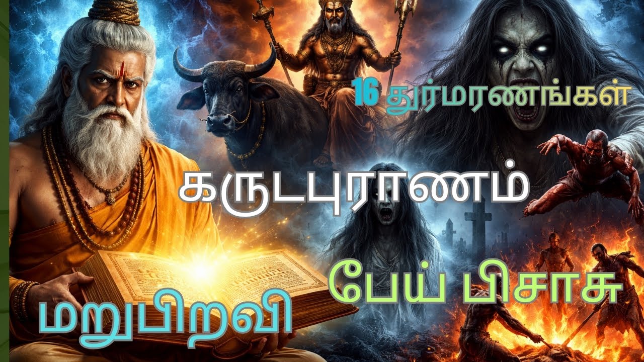 கருட புராணம்🔥Garuda Purana Secrets 16🔥 பிரேத உபாதைகள் 🔥& Rebirth Journey 🔥