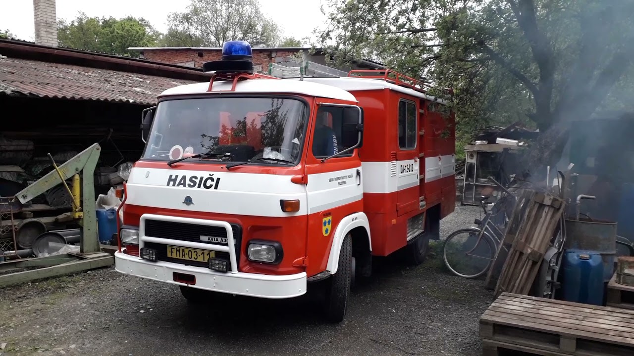 Avia A30 start po týdnu