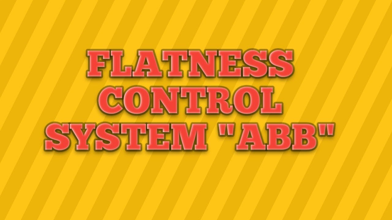 FCS# ABB FLATNESS CNTROL SYSTEM#SHAPEMETER#FLATNESS ROLL